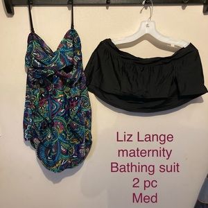 Maternity 2 pc bathing suit